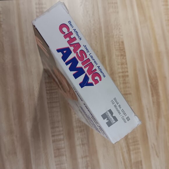 Chasing Amy (1997) VHS Kevin Smith Miramax CULT COMEDY DRAMA ROMANCE Vintage - Picture 6 of 9